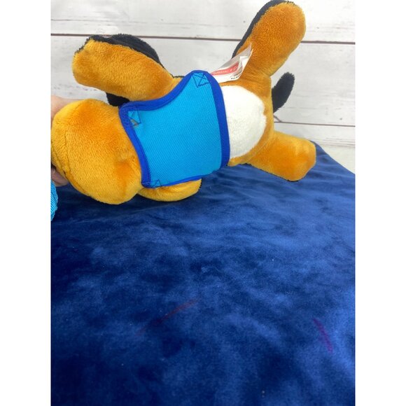 Melissa & Doug Black and Brown 10” Puppy Dog Plush Stuffed Animal Toy Vet Play W - Picture 5 of 9